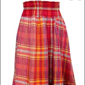 Rare vintage kenzo plaid skirt